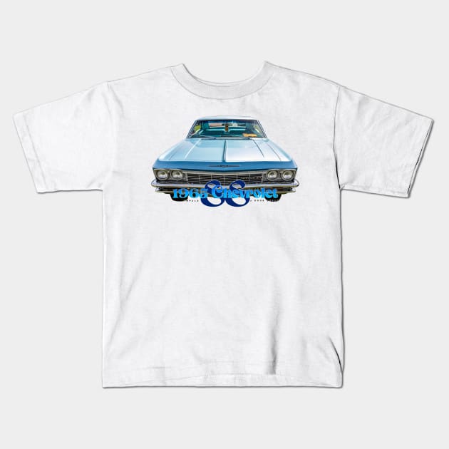 1965 Chevrolet Impala SS 2 Door Sedan Kids T-Shirt by Gestalt Imagery